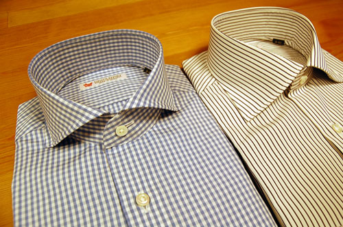 【BUY】トータルバランスで選ぶ　蝶矢シャツ／ワイドカラーシャツ、カッタウェイカラーシャツ