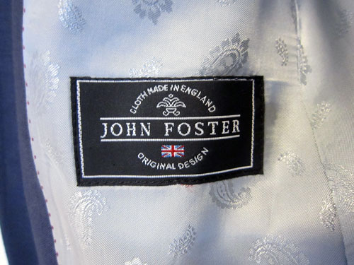 【MTO】John Foster（ジョン・フォスター）／キッドモヘヤ混スーツ