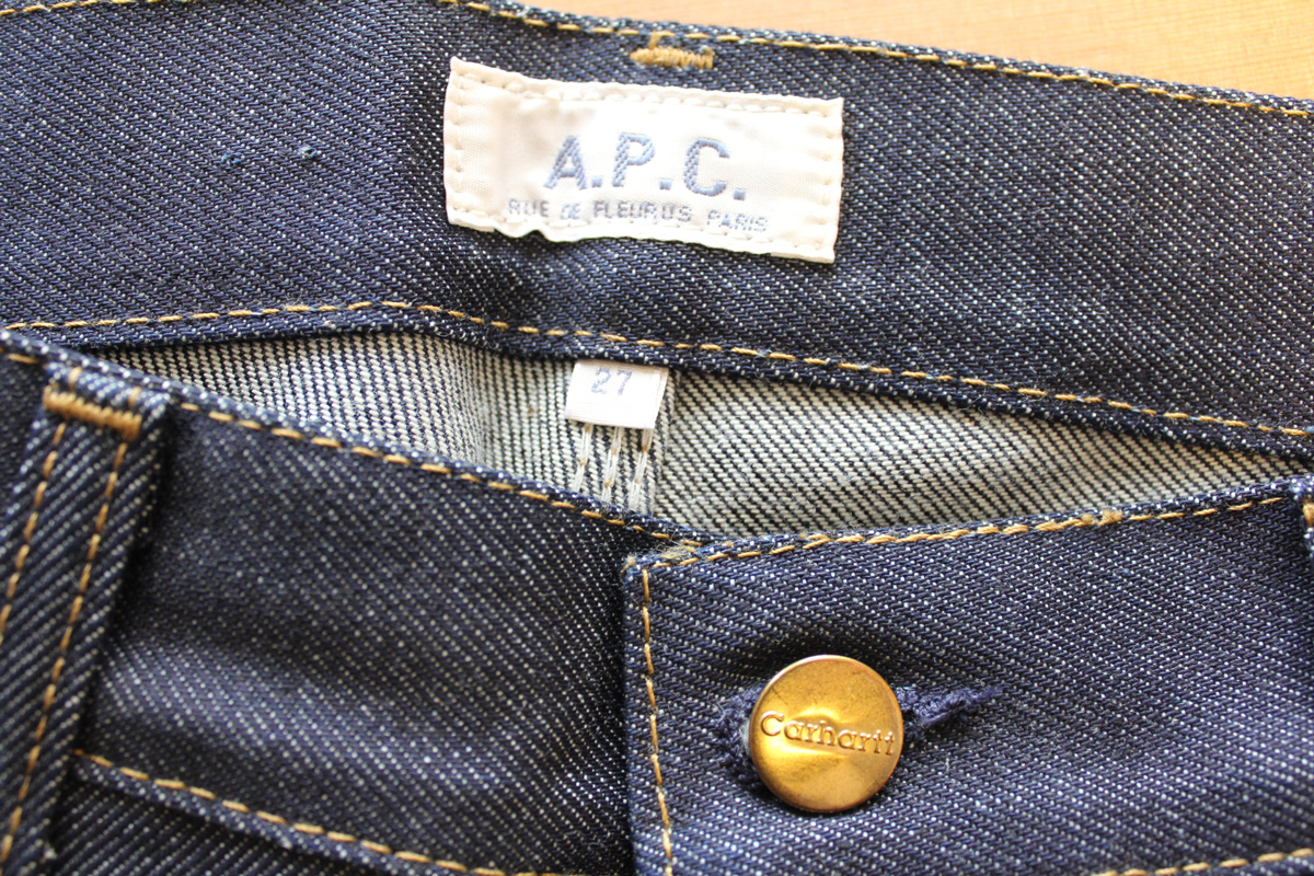 BUY】A.P.C.（アーペーセー）×Carhartt（カーハート）／ワークデニム