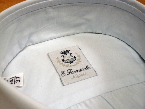 【BUY】Errico Formicola（エリコフォルミコラ）／ドレスシャツ
