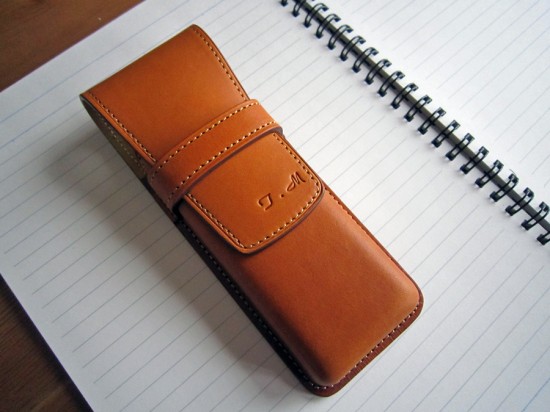 【BUY】SOMÈS（ソメスサドル）／VRAIVANT（ブラバント）シボリペンケースM