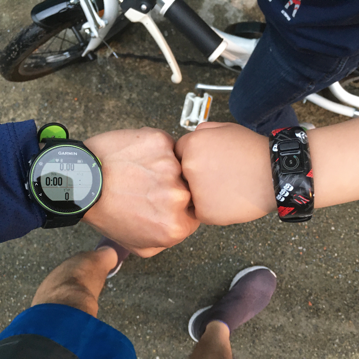 ５歳の誕生日プレゼントに。GARMIN／vívofit jr.2  いぶし銀杏な生活